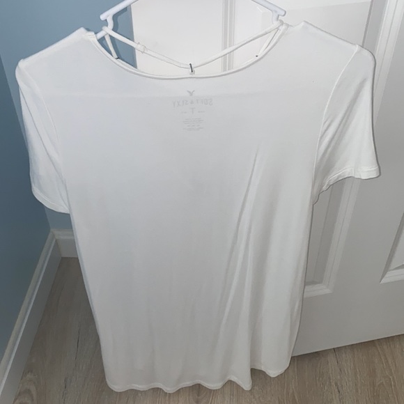 White T shirt with cross front - Picture 2 of 2